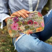 Anemone, Cartera en cuero / Serggio & Filippo