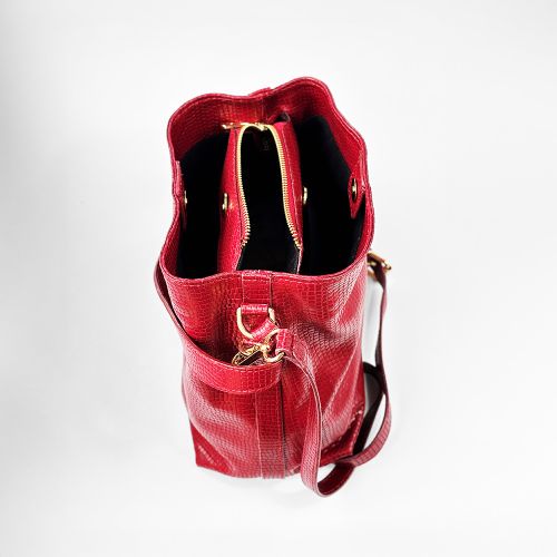 Bocca di Leone, Bolso de cuero / Serggio & Filippo