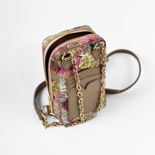 Plumeria, Cartera en cuero / Serggio & Filippo