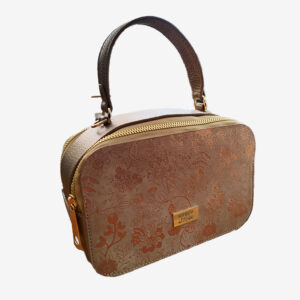 Turín Bronce Cartera en Cuero