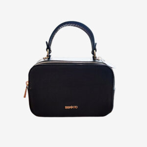 Turín Negro, Crossbody en Cuero