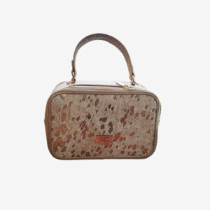 Turín Pardo, Crossbody en Cuero